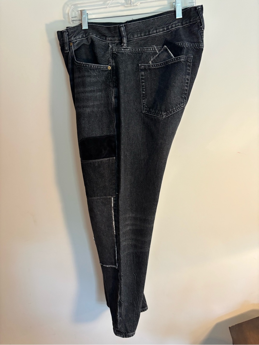 Polo Ralph Lauren Black Denim Jeans with Patch details